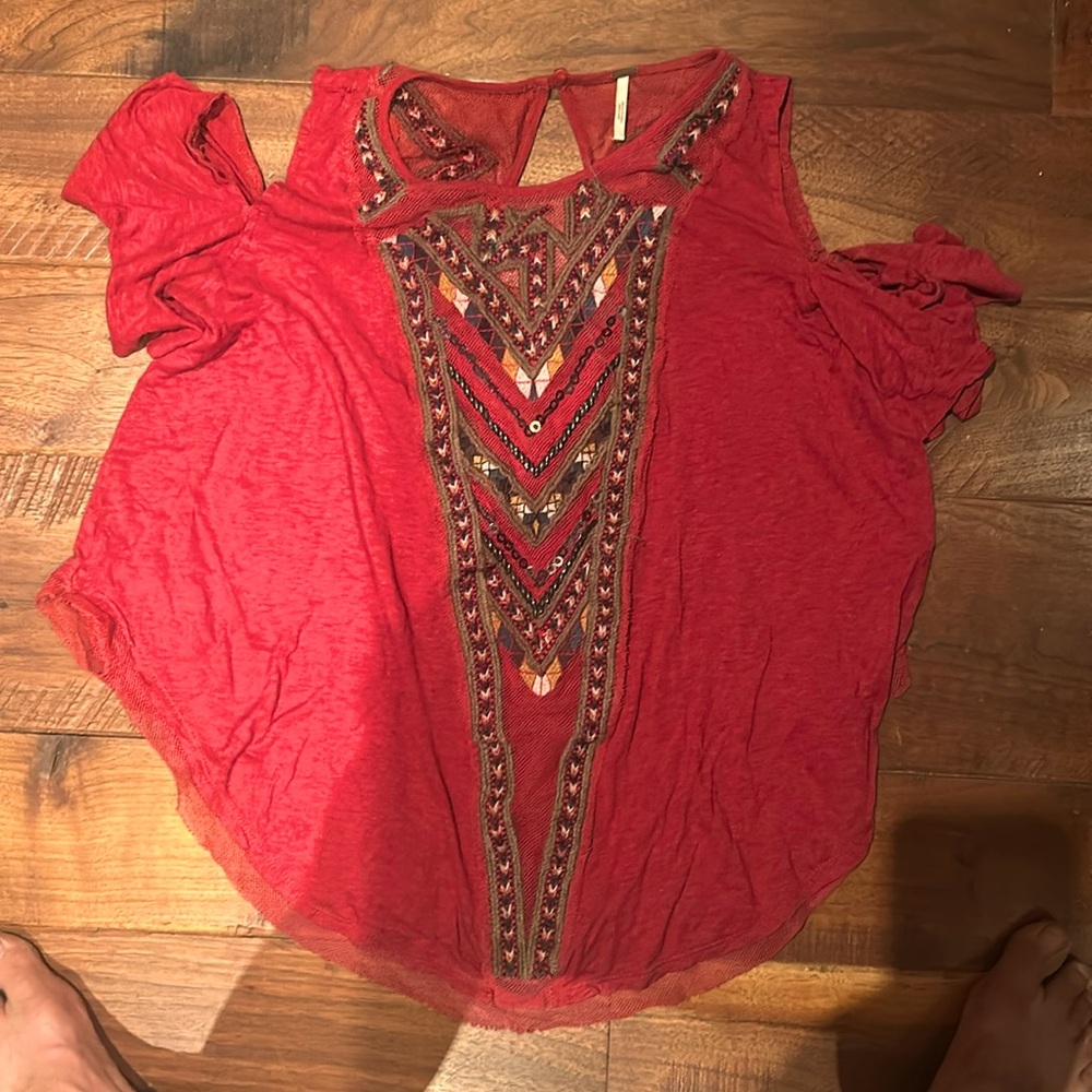 Women’s Free people short sleeve shirt